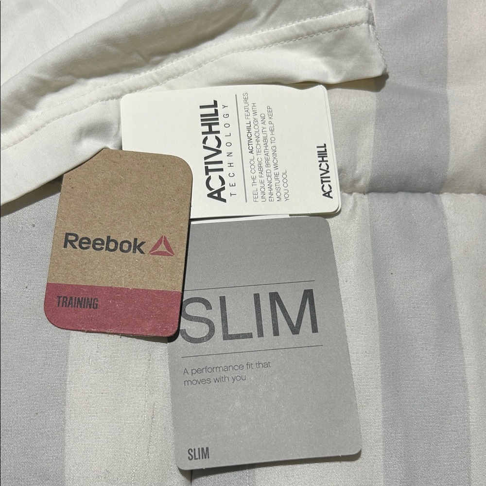 Reebok White Racerback Tank - Picture 3 of 5